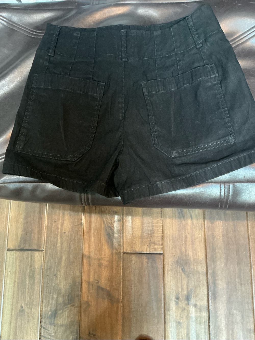 Maeve Black Women's Cuffed Jean Shorts - Picture 2 of 2